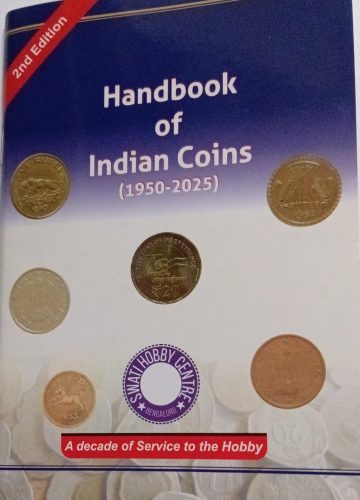 Handbook on Indian Coins Pocket Book 1947-2025 (BOOK)