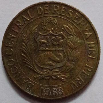 Peru 1 Sol de Oro 1968 (USED)