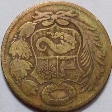 Peru 1/2 Sol de Oro 1942 (USED)