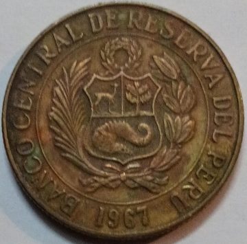 Peru 1 Sol de Oro 1967(USED)