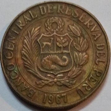 Peru 1 Sol de Oro 1967(USED)