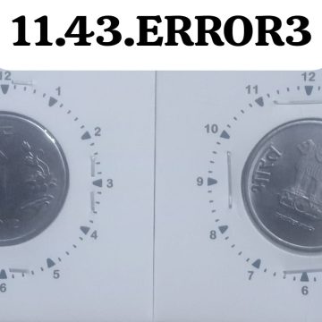 1 RUPEE 2012 CALCUTTA MINT 1'O CLOCK ROTATION -ERROR COIN USED