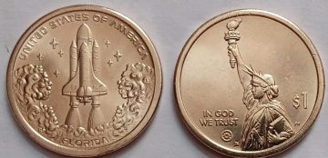 American Innovation  1$ Coin -FLORIDA 2025 'D' MINT UNC