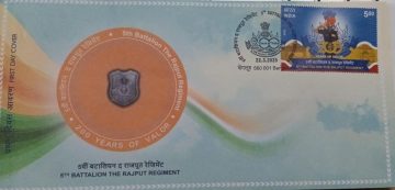 First Day Cover 25th march 25 5th Battalion The Rajput Regiment (fdc-2025)