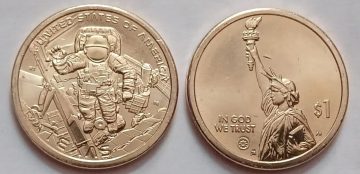 American Innovation 1 $ Coin -TEXAS 2025 'D' MINT UNC