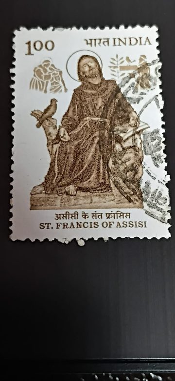 800th Birth Anniv.of St. Francis of Assisi Used Stamp