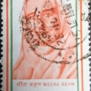 India's Struggle for Freedom: Madeleine Slade, Personality, Freedom Fighter, Gandhian 50P.Used stamp
