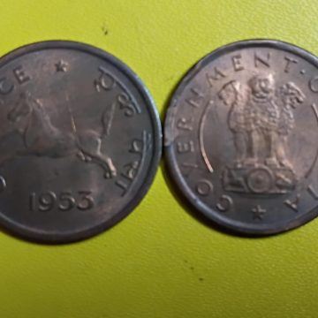 ONE PICE 1953 (GALLOPING HORSE) UNC