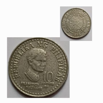 PHILIPPINES 10 CENTIMOS Coin 1979(used)