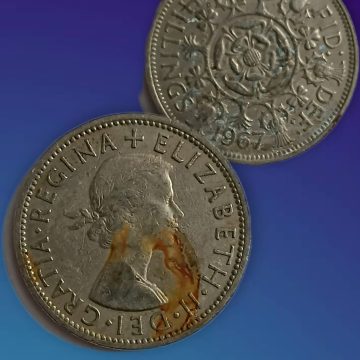 2 Shillings Florin Elizabeth II 1967 (used)