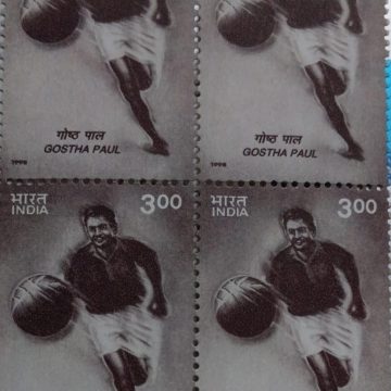 Gostha Behari, footballer (Block of 4)