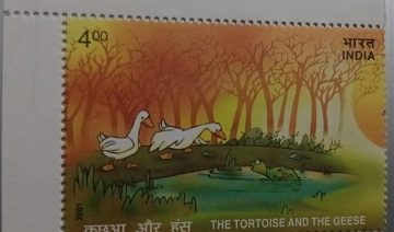 Stories from panchatantra Geese Tortoise Talking_Cut Tenant