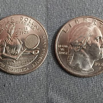 American Women Quarter Dollar Coin - Althea Gibson -'P Mint-2025 UNC