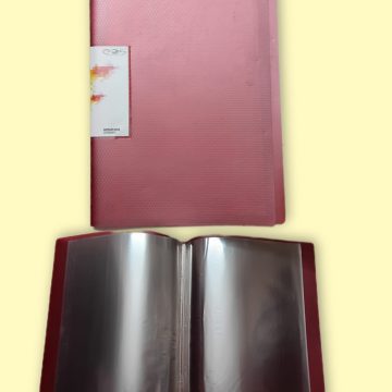 DISPLAY File WITH 20 POCKETS (EOS) Foolscap size