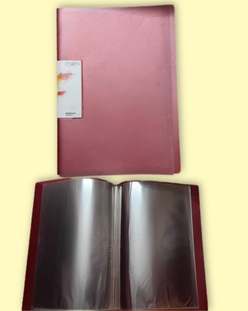 DISPLAY File WITH 20 POCKETS (EOS) Foolscap size
