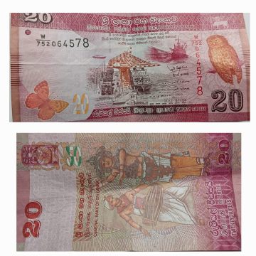 Sri Lanka Currency 20 Rupees 2022 (Used)