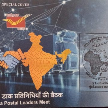 India -Africa Postal Leaders Meet (Special Cover)