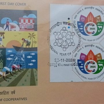 First Day Cover 25.Nov'24 International Year of Cooperatives (FDC-2024)BLK 4TL