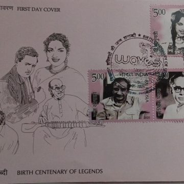 First Day Cover 01 May'25 BIRTH CENTENARY OF LEGENDS (FDC-2025)