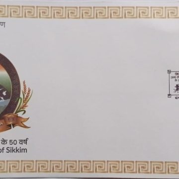 First Day Cover 29 May'25 50 YEARS OF STATEHOOD OF SIKKIM (FDC-2025)
