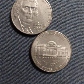 U.S.A. 5- CENT 2009(used)