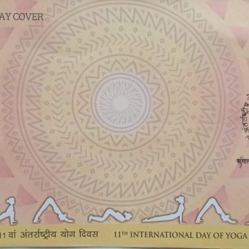 First Day Cover 21 JUNE 25 11TH INTERNATIONAL DAY OF YOGA (FDC-2025)