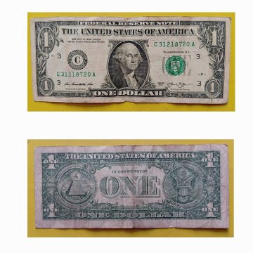 The United States of America Currency 1 Dollar 2013 Used