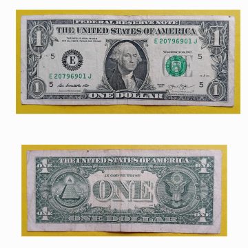 The United States of America Currency 1 Dollar 2013 Used