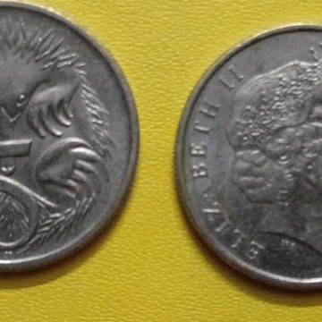 AUSTRALIA 5 CENTS 1999 USED COIN