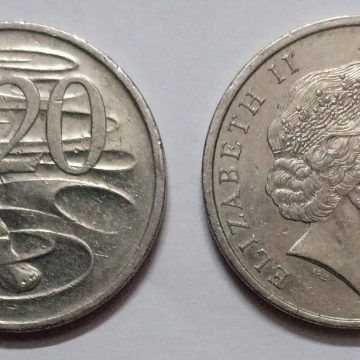 AUSTRALIA 20 CENTS 2000 USED COIN