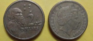 AUSTRALIA 2 DOLLARS 2009 USED COIN