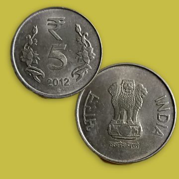 5 RUPEES-2012_UNC COIN