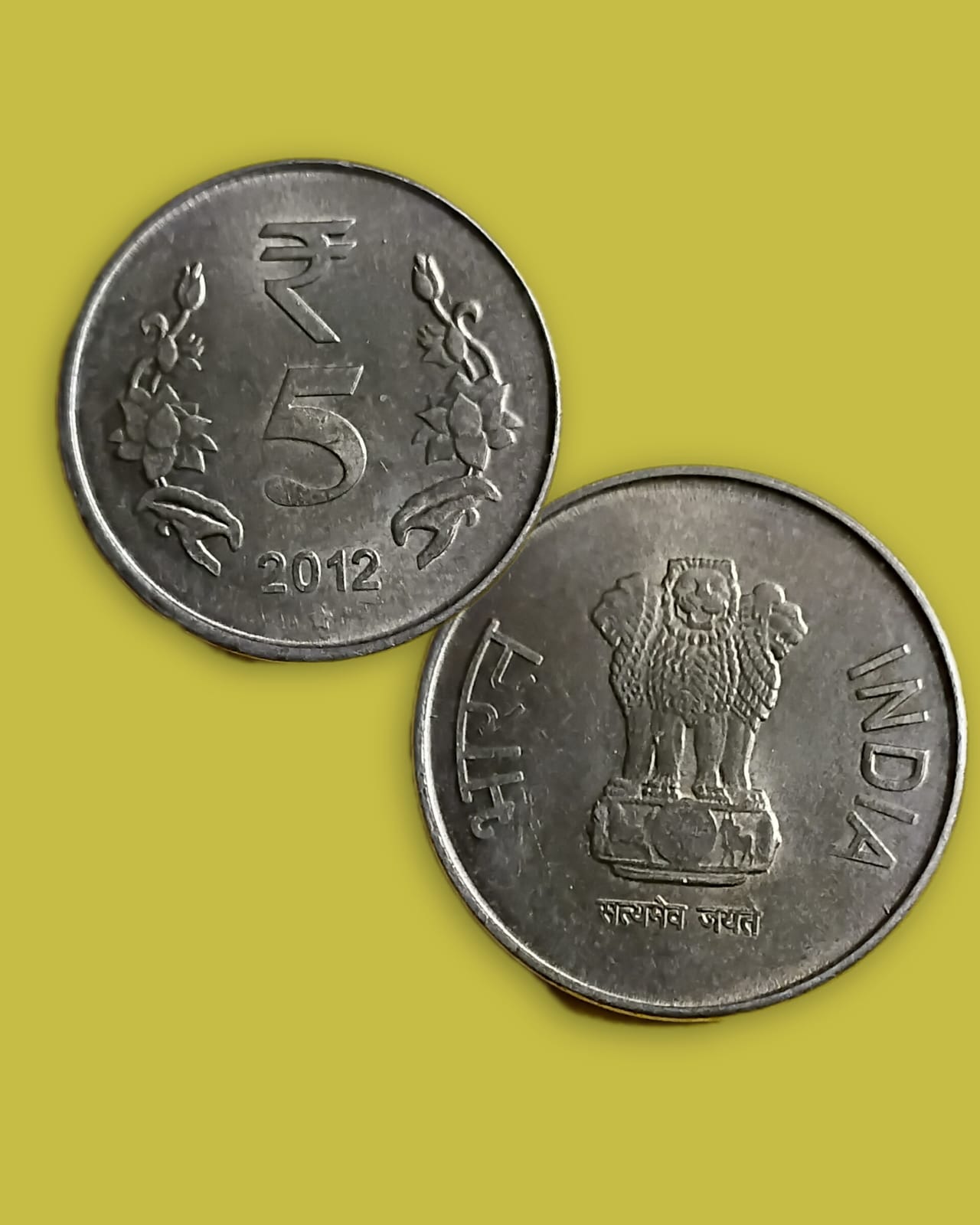 5 RUPEES-2012_UNC COIN