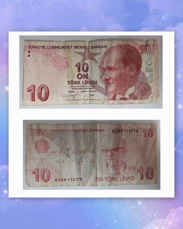 TURKEY Currency 10 LIRASI 2009 Used