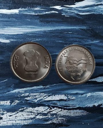 2 RUPEES AKAM -2023 UNC COIN