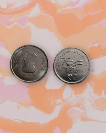 2 RUPEES AKAM -2024 UNC COIN