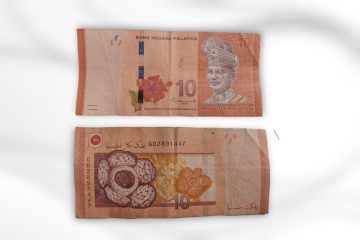 Malaysia Currency 10 Ringgit polymer (Used)