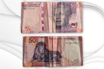 South Africa Currency  50 Rand (Used)
