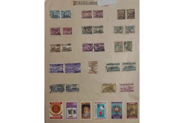 Bangladesh Used Stamp Collection – Set of 33 Collectible Stamps