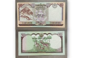 Nepal Currency 10 Rupees 2012 - UNC